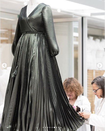 Kreacje Diora na Złotych Globach