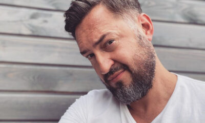 Marcin Prokop świętuje