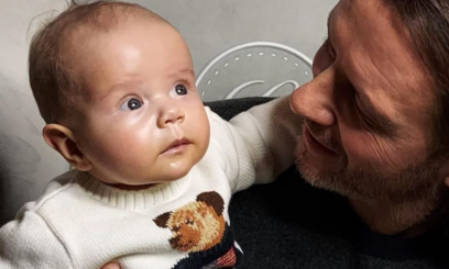 Majdan z synem w takiej samej stylizacji!