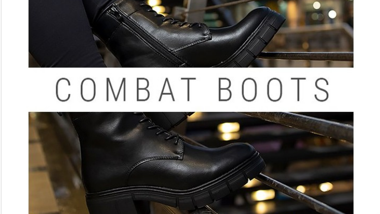 Combat boots – najmodniejsze buty w tym sezonie