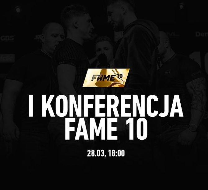 konferencja fame MMA 10