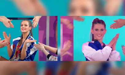 Roksana Węgiel i Wiktoria Gąsiewska w programie Dance Dance Dance.