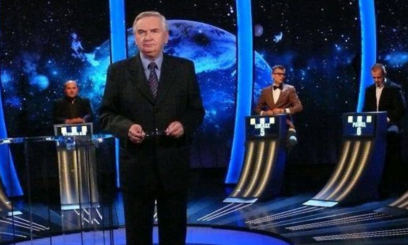Tadeusz Sznuk w teleturnieju Jeden z dziesięciu.
