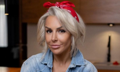 Blanka Lipińska w luźnej stylizacji od marki Velsantimo