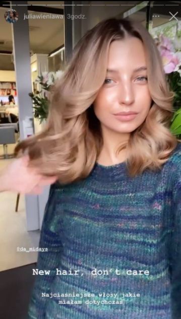 Julia Wieniawa rozjaśniła włosy