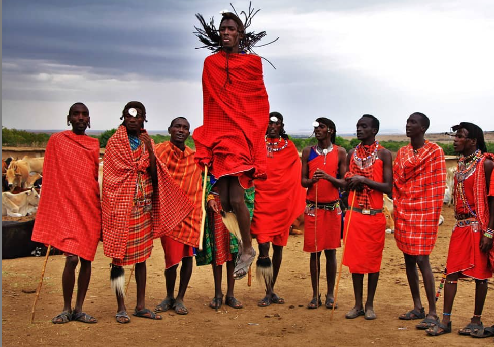 Masajowie to rdzenna ludność afryki.