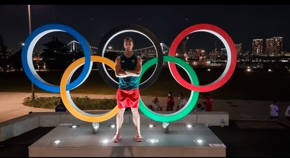 Kamil Semeniuk na Igrzyska Olimpijskich w Tokio.