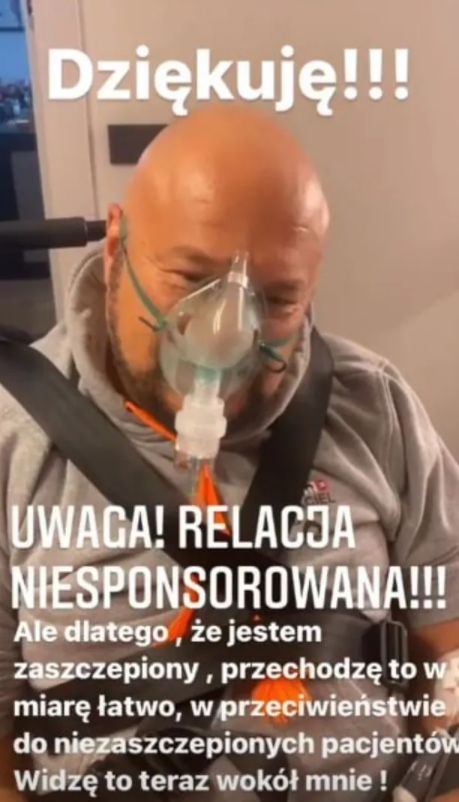 Piotr Gąsowski wylądował w szpitalu