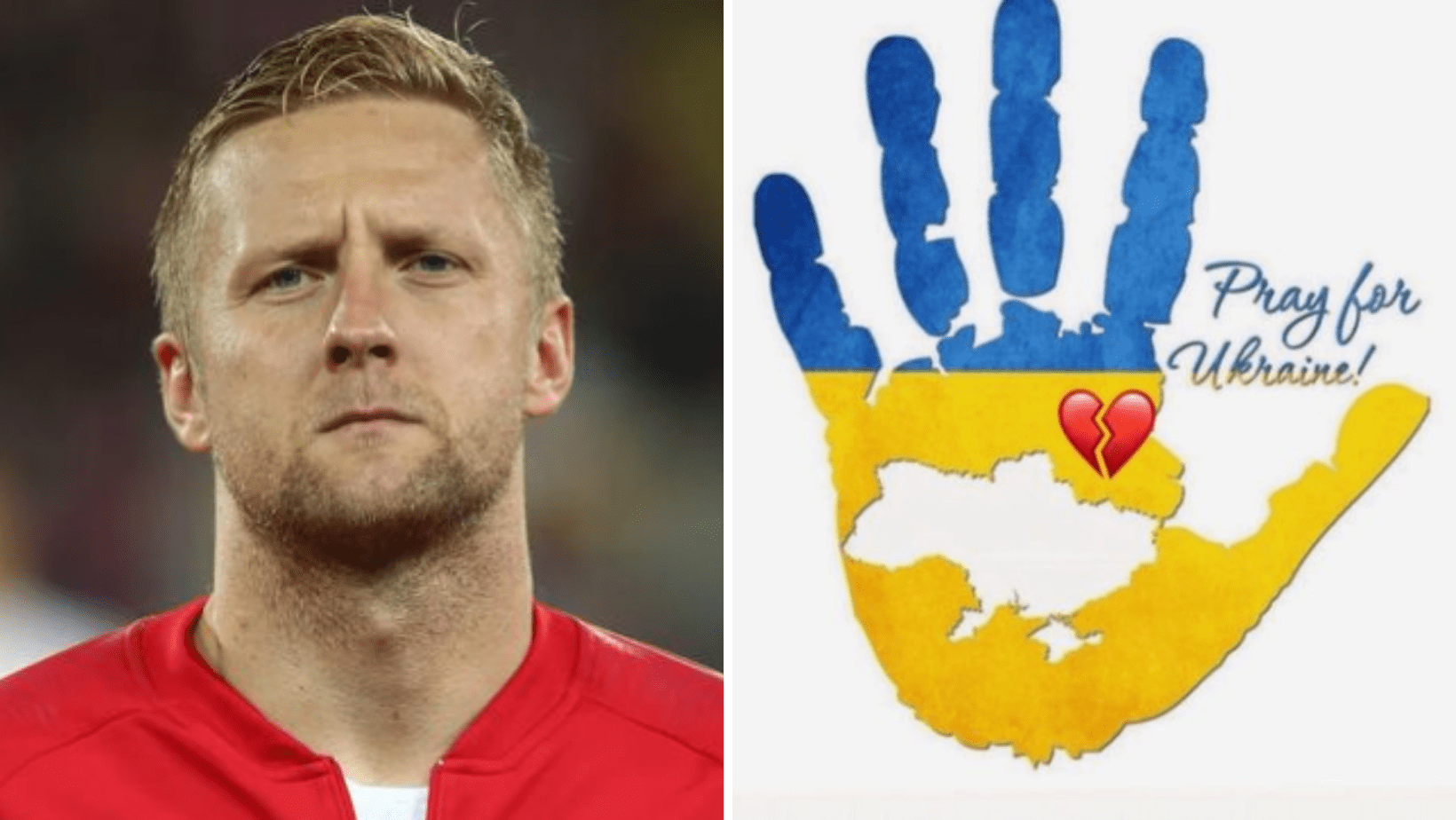 Kamil Glik wspiera Ukrainę