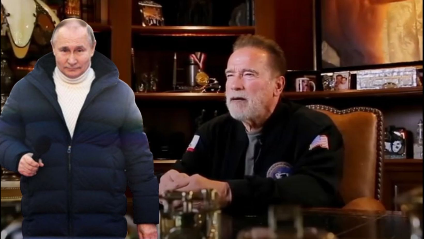 Arnold Schwarzenegger o wojnie na Ukrainie.