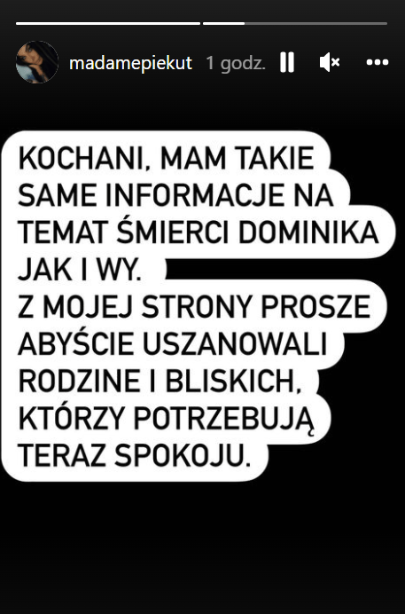 Ewa Piekut o śmierci Raczkowskiego