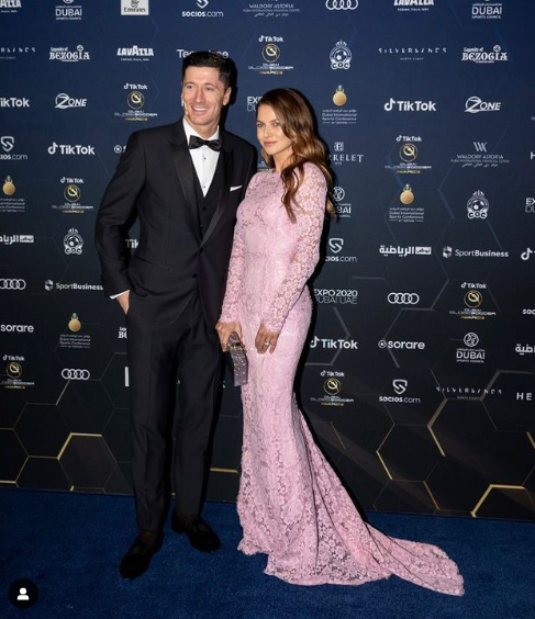 Ania i Robert Lewandowscy