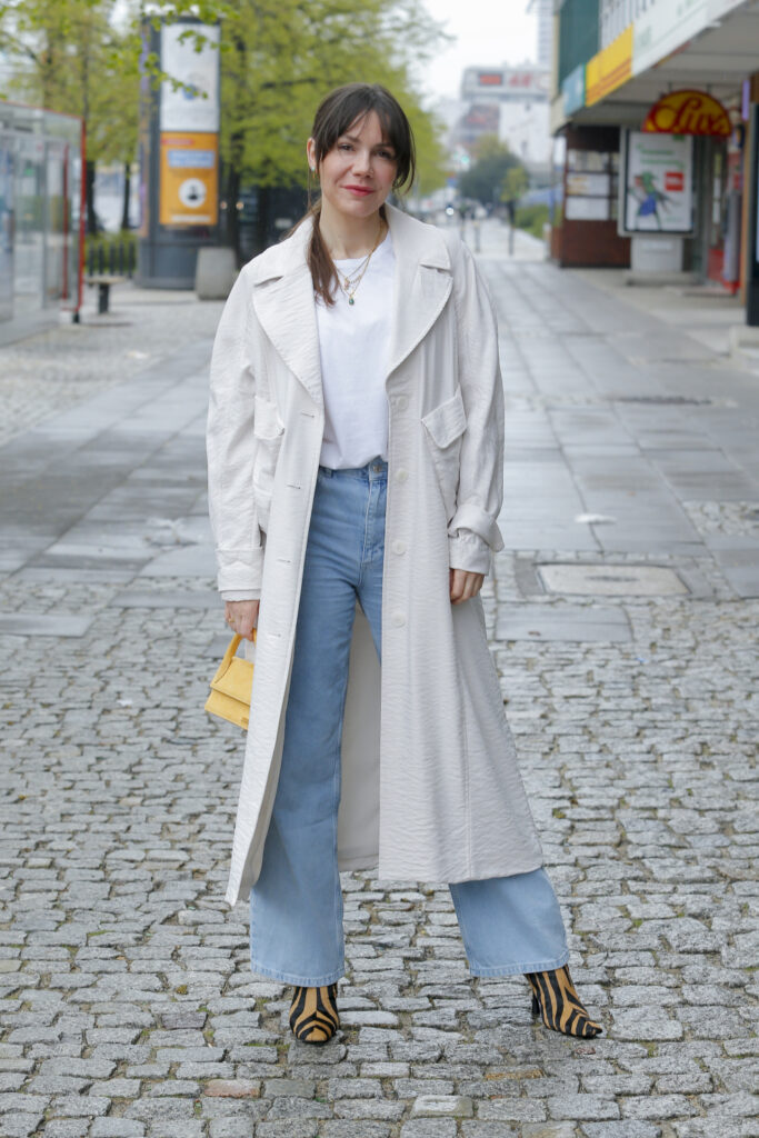 Olga Bołądź w modnej stylówce
