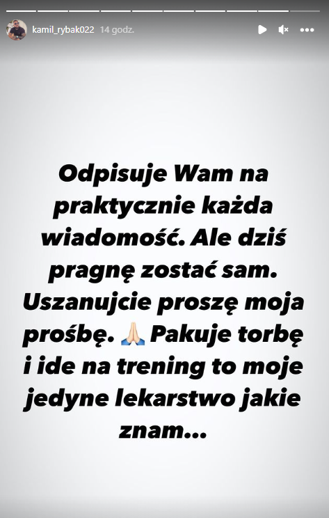 Oświadczenie Kamila z Love Island.