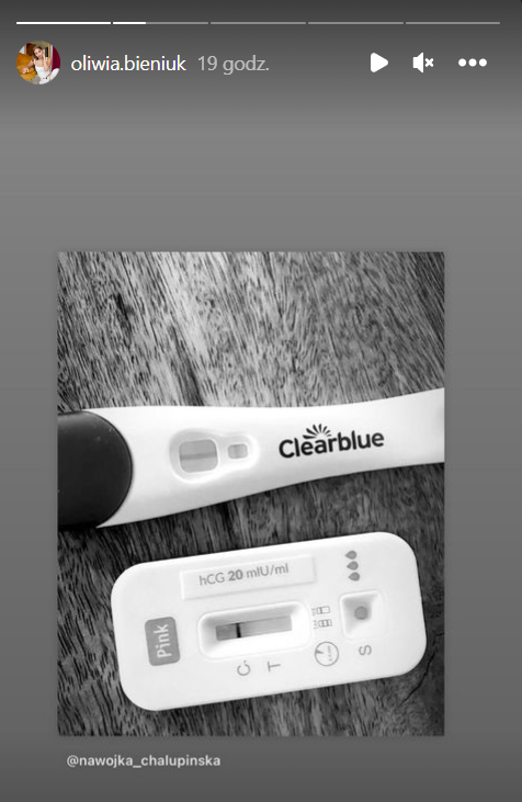 Testy ciążowe.