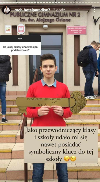 Roch Krzyżański w młodości