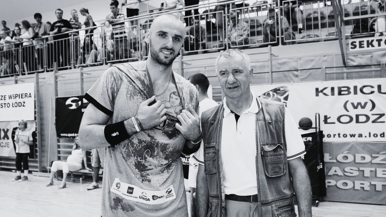 Marcin Gortat z tatą.