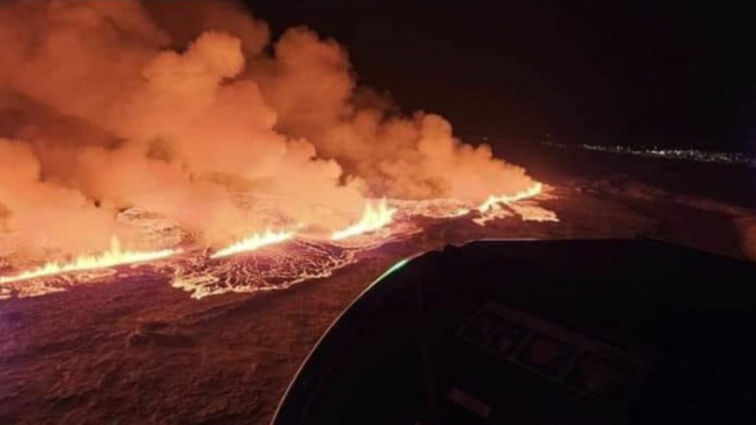 Erupcja na Islandii.