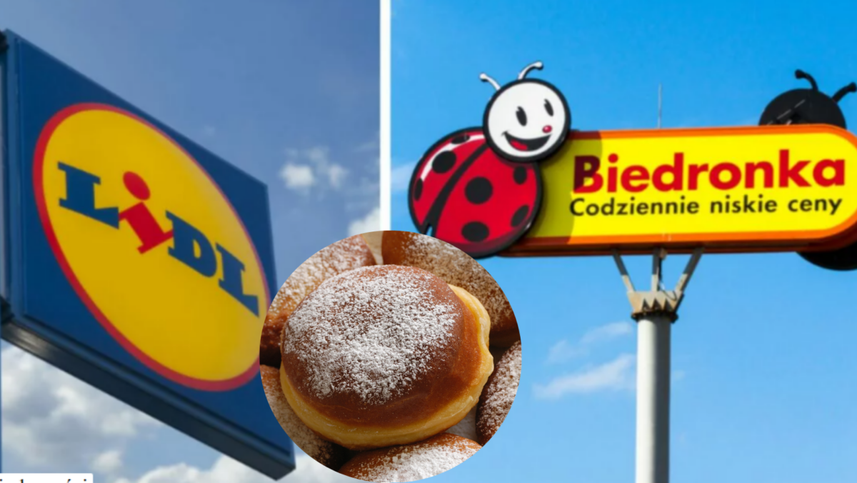 Lidl czy Biedronka. Gdzie taniej kupisz pączka?