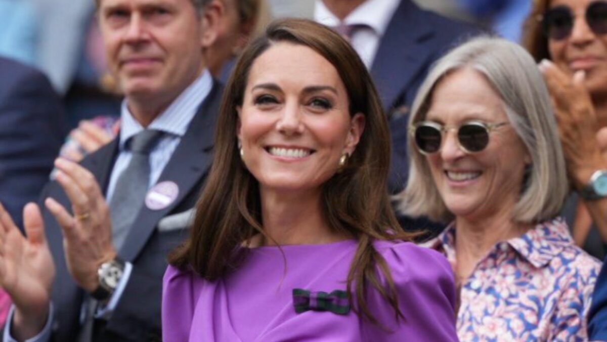 Kate na Wimbledonie.