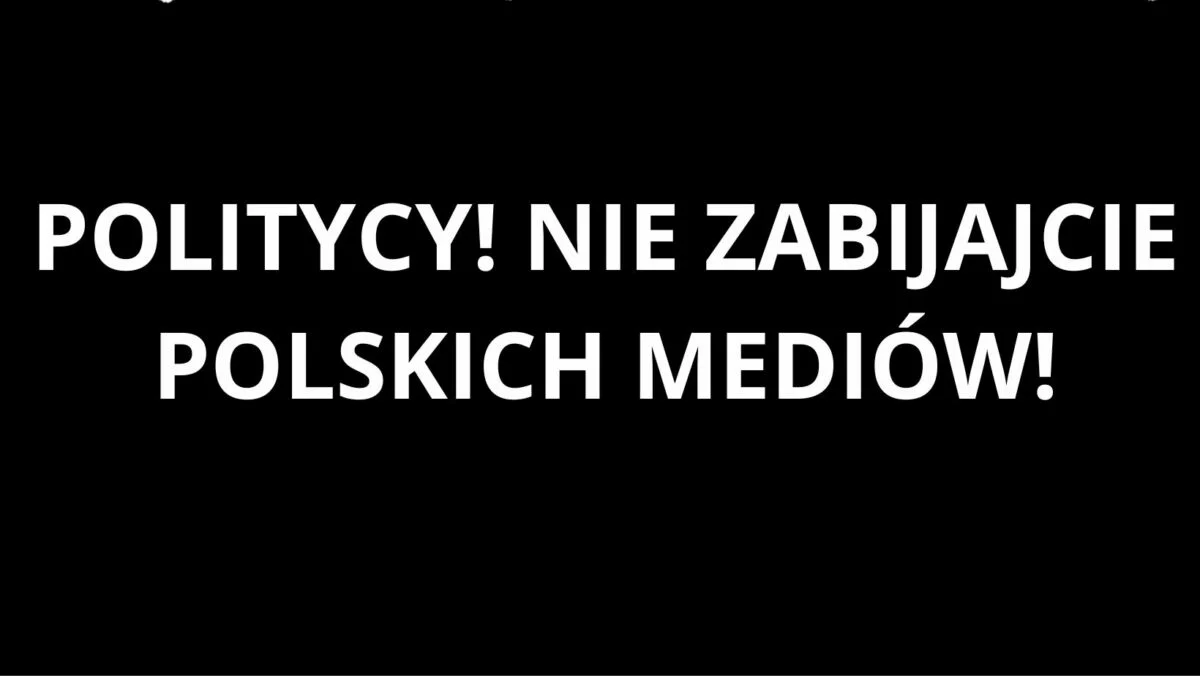 Protest mediów w całej Polsce!