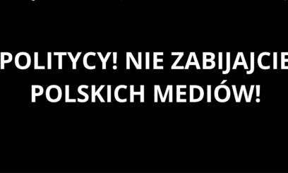 Protest mediów w całej Polsce!
