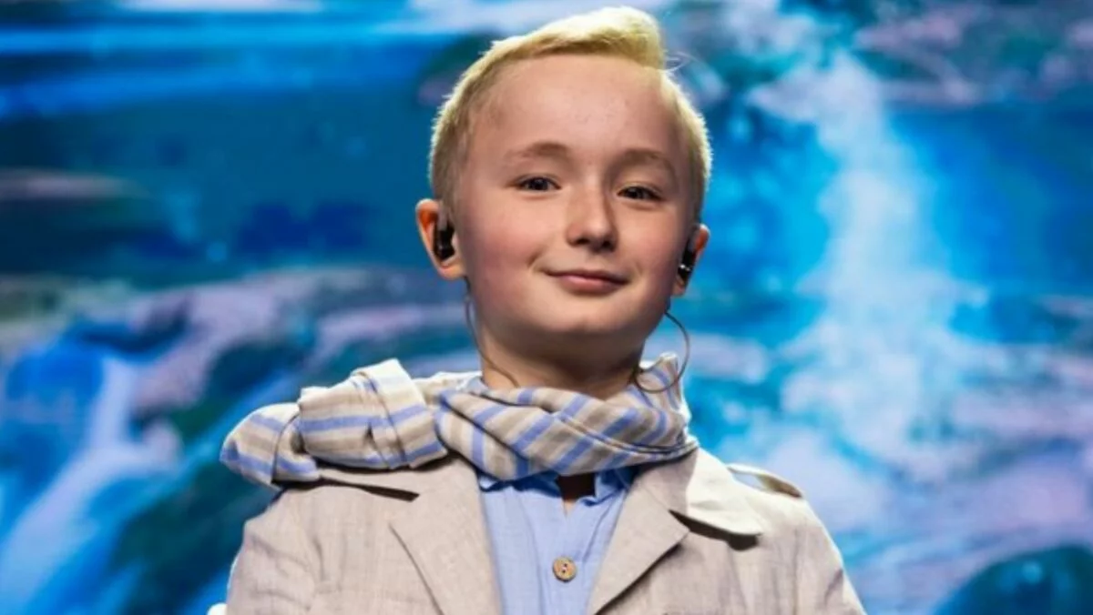 Dominik Arim na Eurowizji Junior.