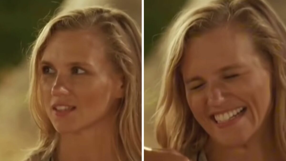 Kaczorowska i jej zmysłowy masaż.