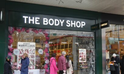 The body shop bankrutuje.