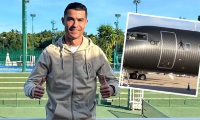 Tak wygląda samolot Ronaldo.