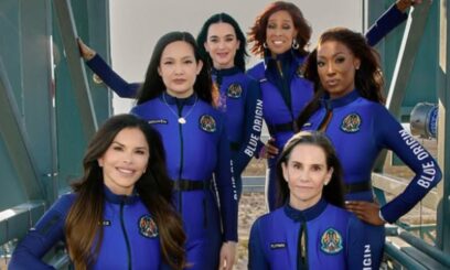 Kobiety lecą w kosmos.