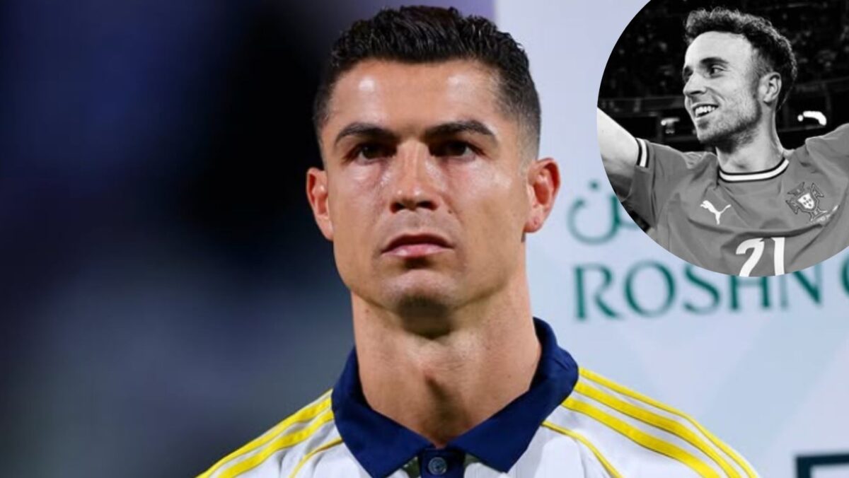 Cristiano Ronaldo w żałobie. Tak pożegnał Diego Jotę