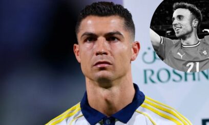 Cristiano Ronaldo w żałobie. Tak pożegnał Diego Jotę