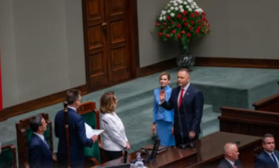 Nowa pierwsza dama w Sejmie. Stylizacja oceniła ekspertka mody!