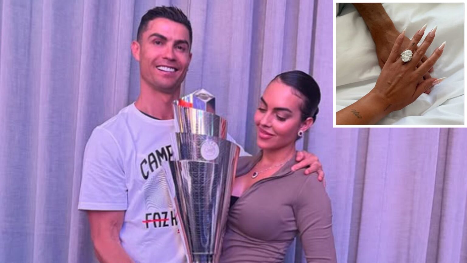 Georgina i Ronaldo zaręczyli się.