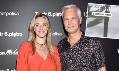 Żebrowscy w centrym huraganu Melissa