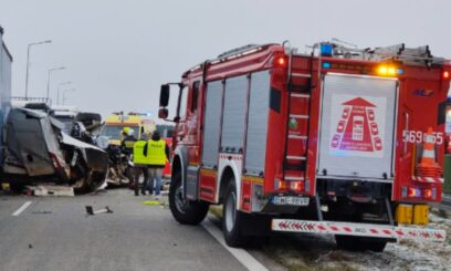 Wypadek na trasie S8.