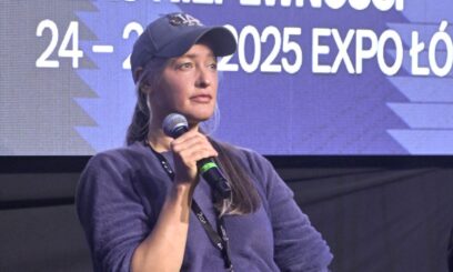 Kontrowersyjna grafika Damięckiej.