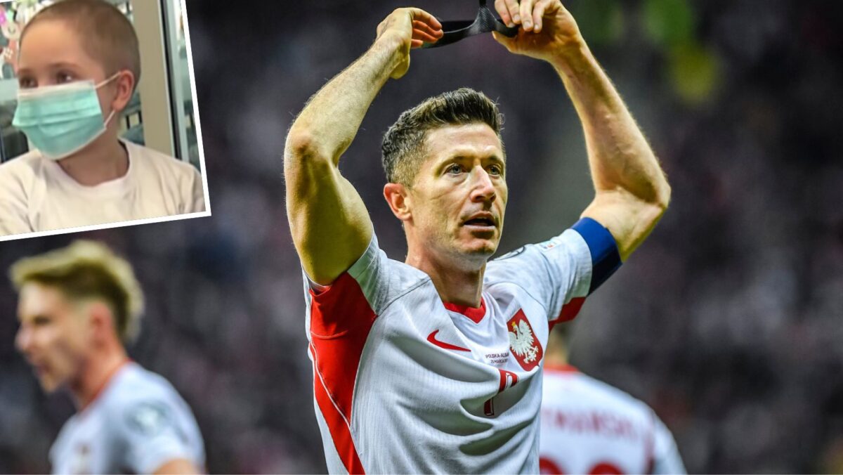 Wzruszająca historia. Robert Lewandowski pomógł chorej Mai.