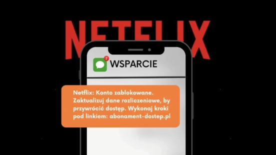 SMS o zablokowanym koncie Netflix? To nie ostrzeżenie, tylko pułapka oszustów
